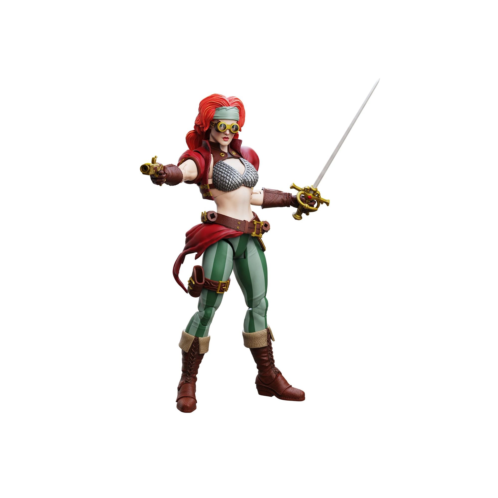 Boss Fight Epic Hacks Red Sonja Steampunk Action Figure 1/12