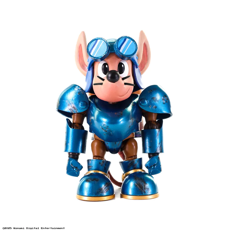 Premium DNA Rocket Knight Sparkster Battle Damage 1/12 Figure
