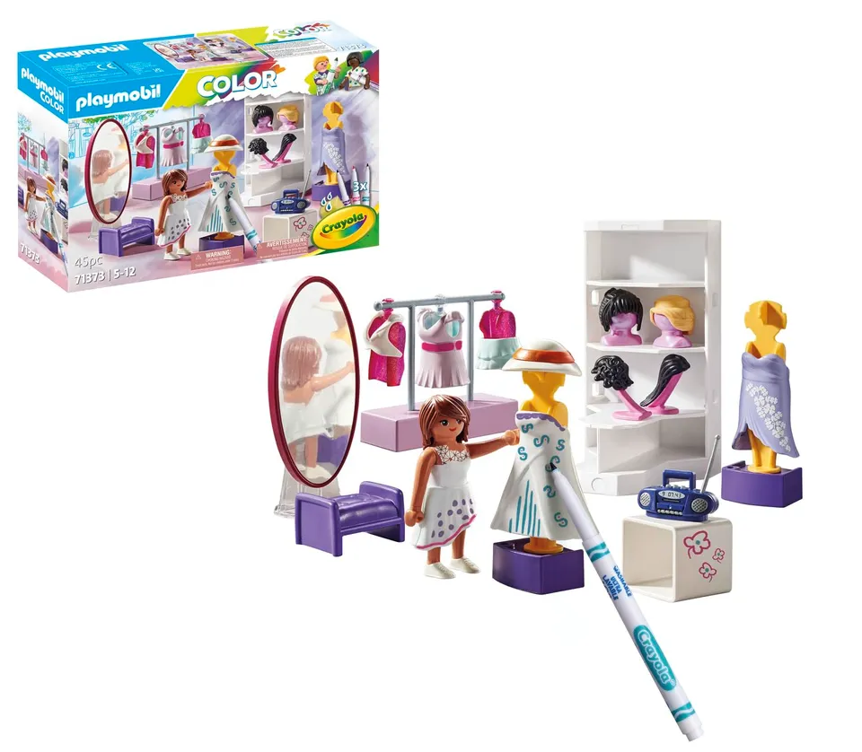 Playmobil Color 71373 Atelier di Moda playset 45 pezzi da 5 anni