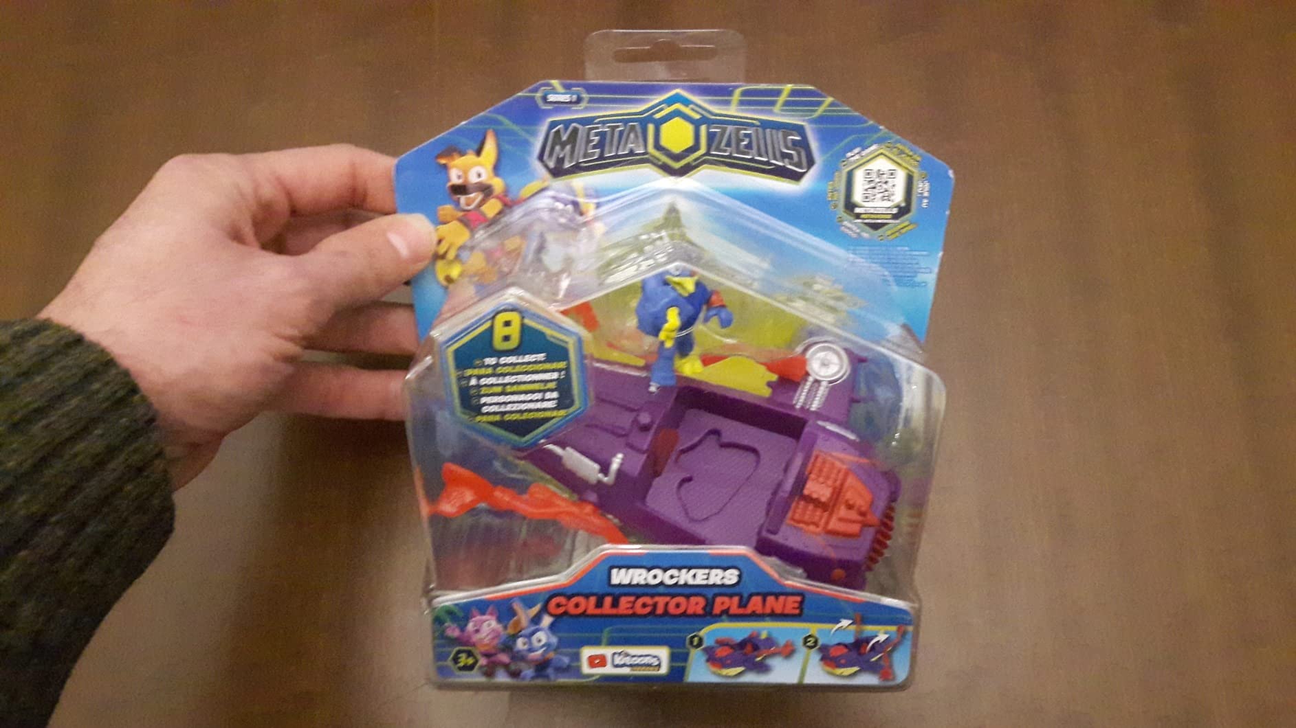 Imc Toys Metazells Collector Plane viola veicolo Coortis S1