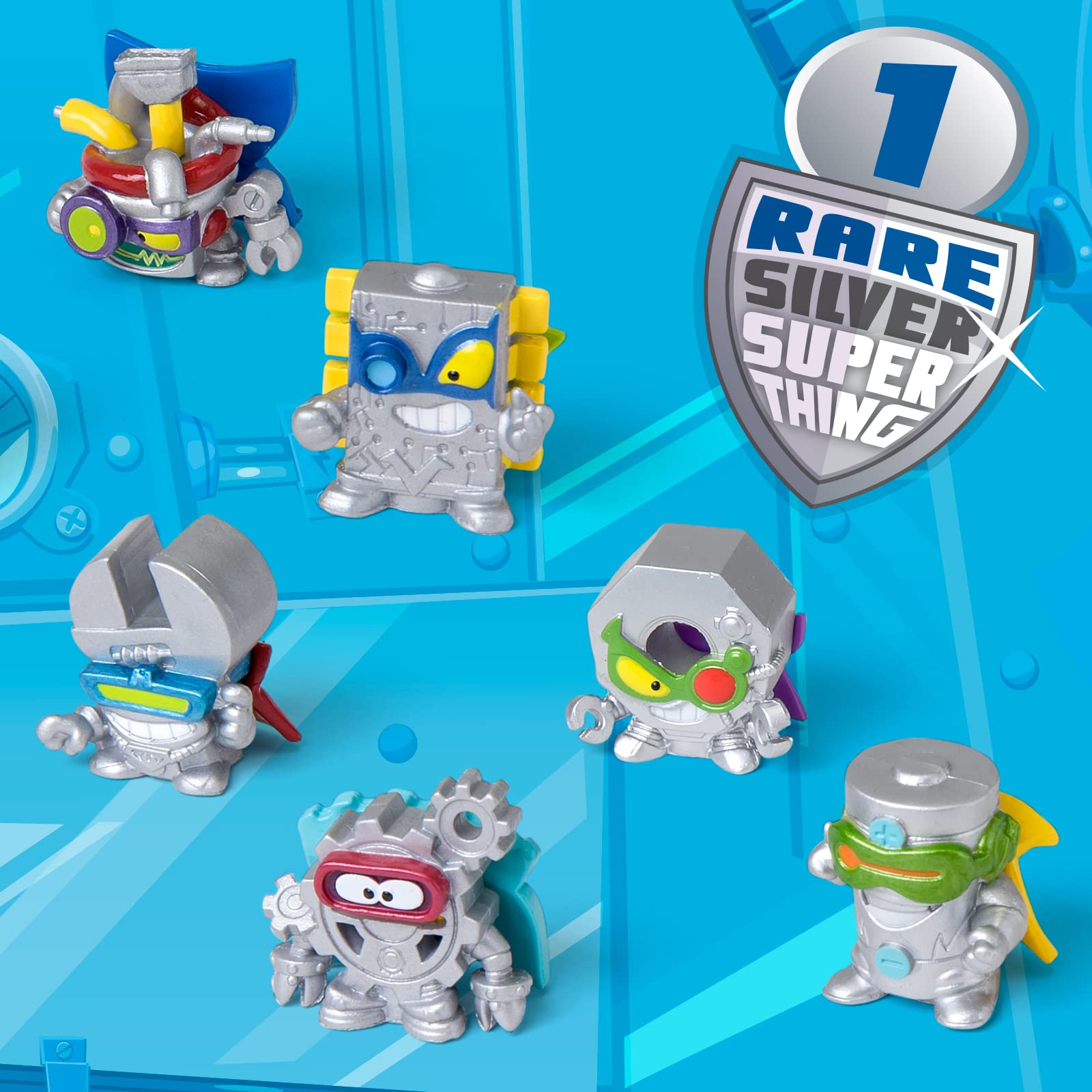 SuperThings Power Machines blister 4 figure e 2 PowerJet argentato