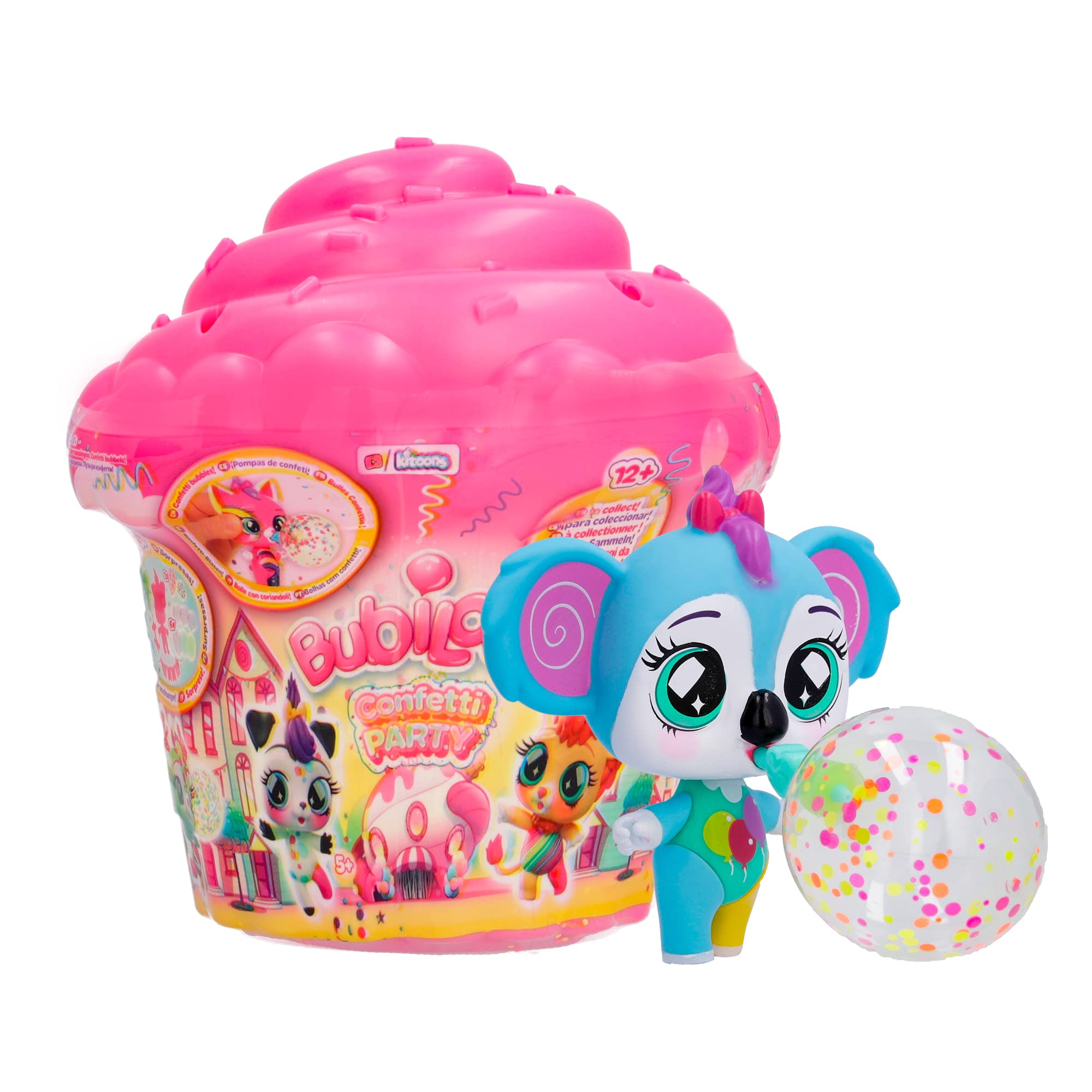 IMC Toys Bubiloons Confetti Party Bambola Sorpresa Palloncini