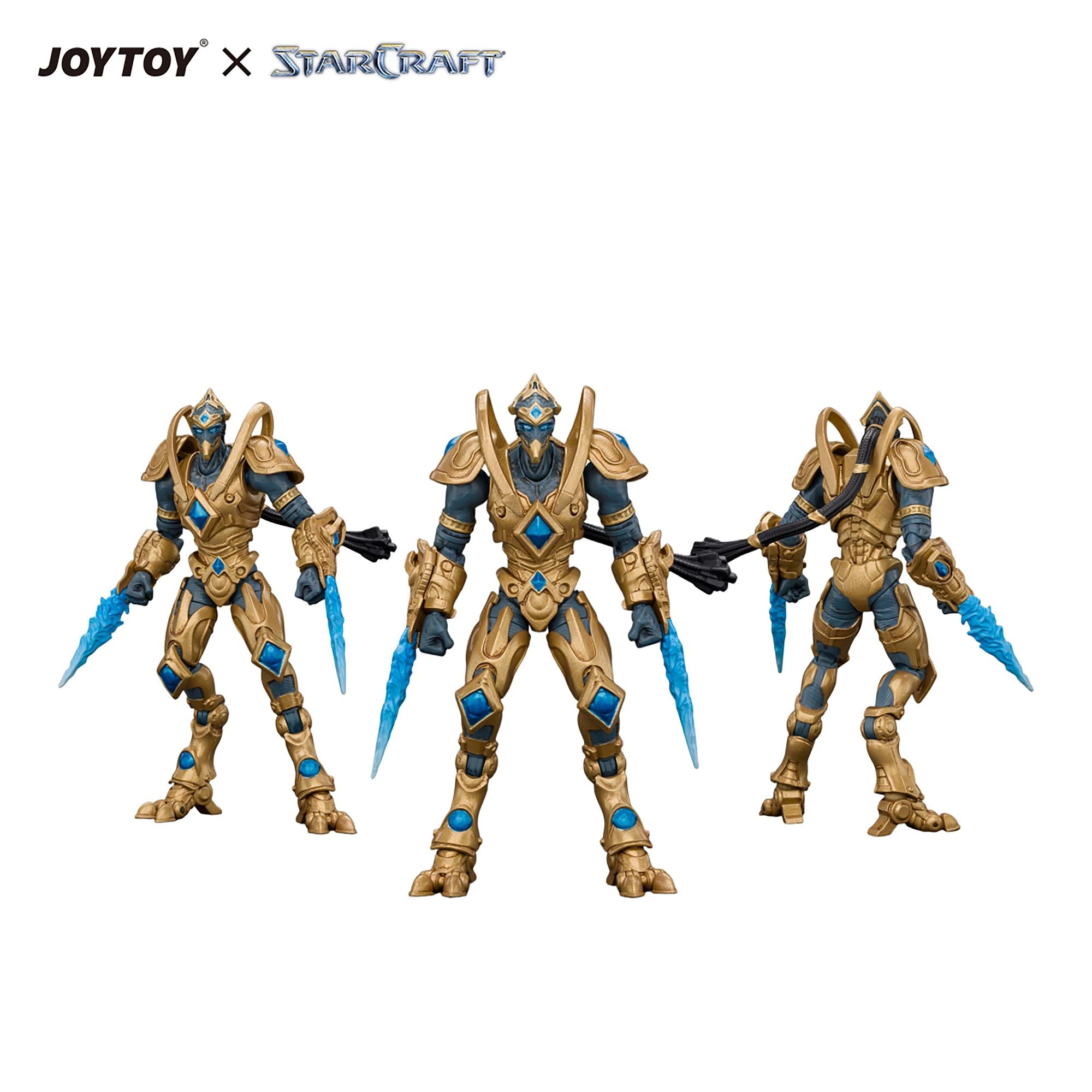 JoyToy Protoss Zealot Set Action Figure StarCraft 3 Pezzi