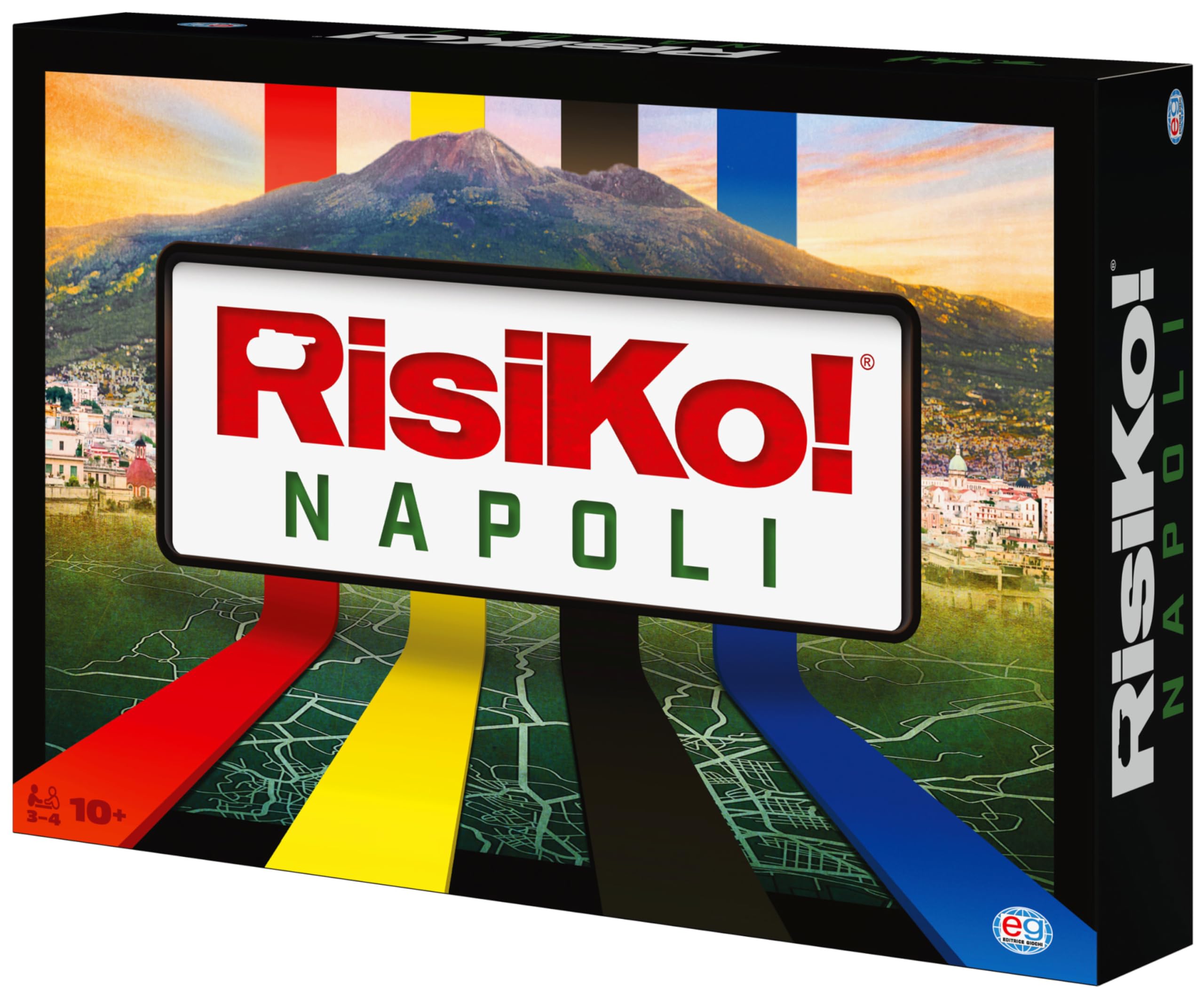 Spin Master RisiKo! Napoli Gioco da Tavolo Strategia 3-4 Giocatori