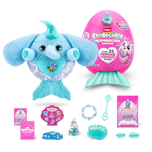 Rainbocorns Mermaidcorn Serie 7 peluche Elefante sorpresa