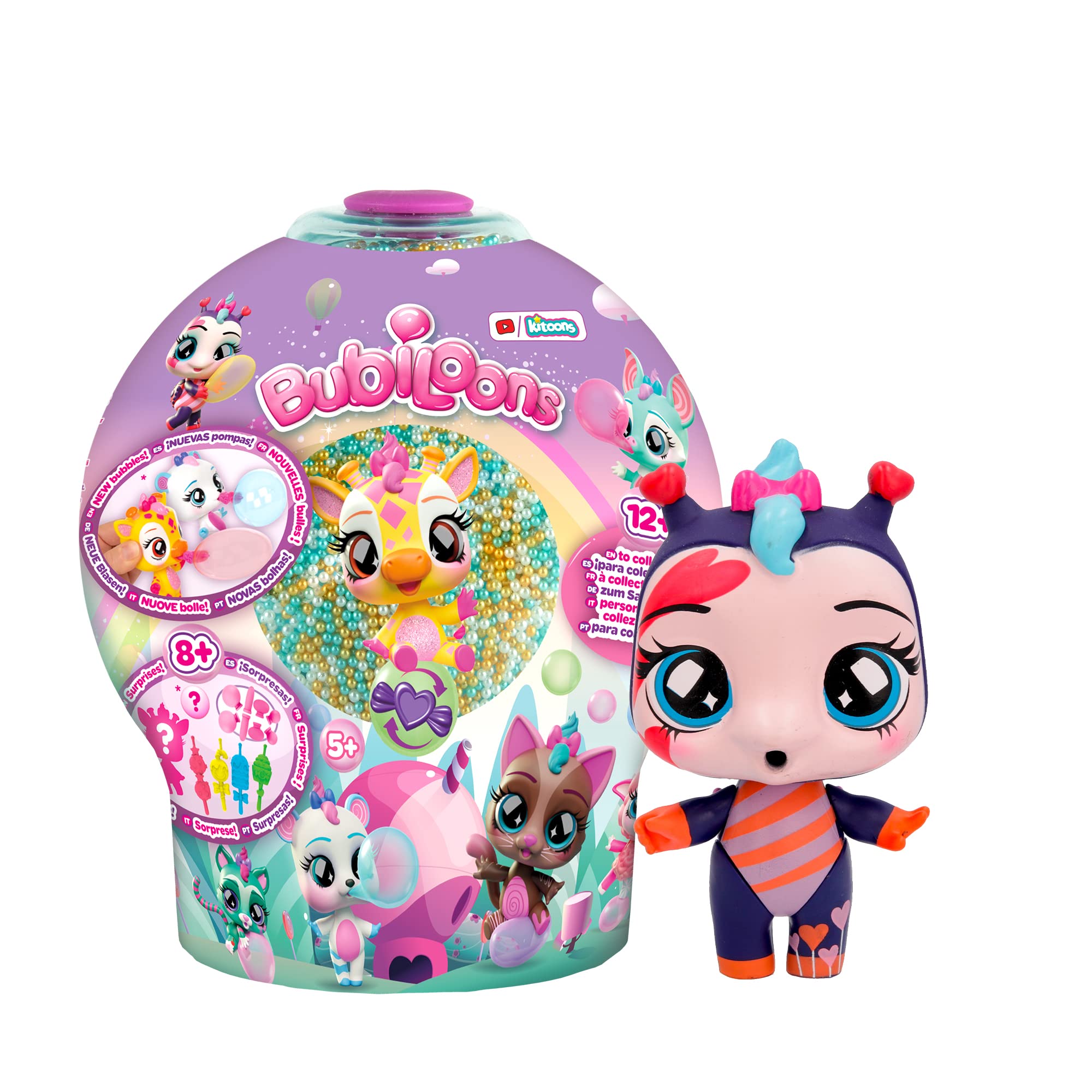Imc Toys Bubiloons bambola animaletto capsula sorpresa