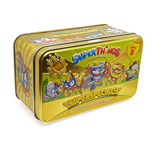 Superthings Series 3 Scatola Latta Gold figure Mr. King