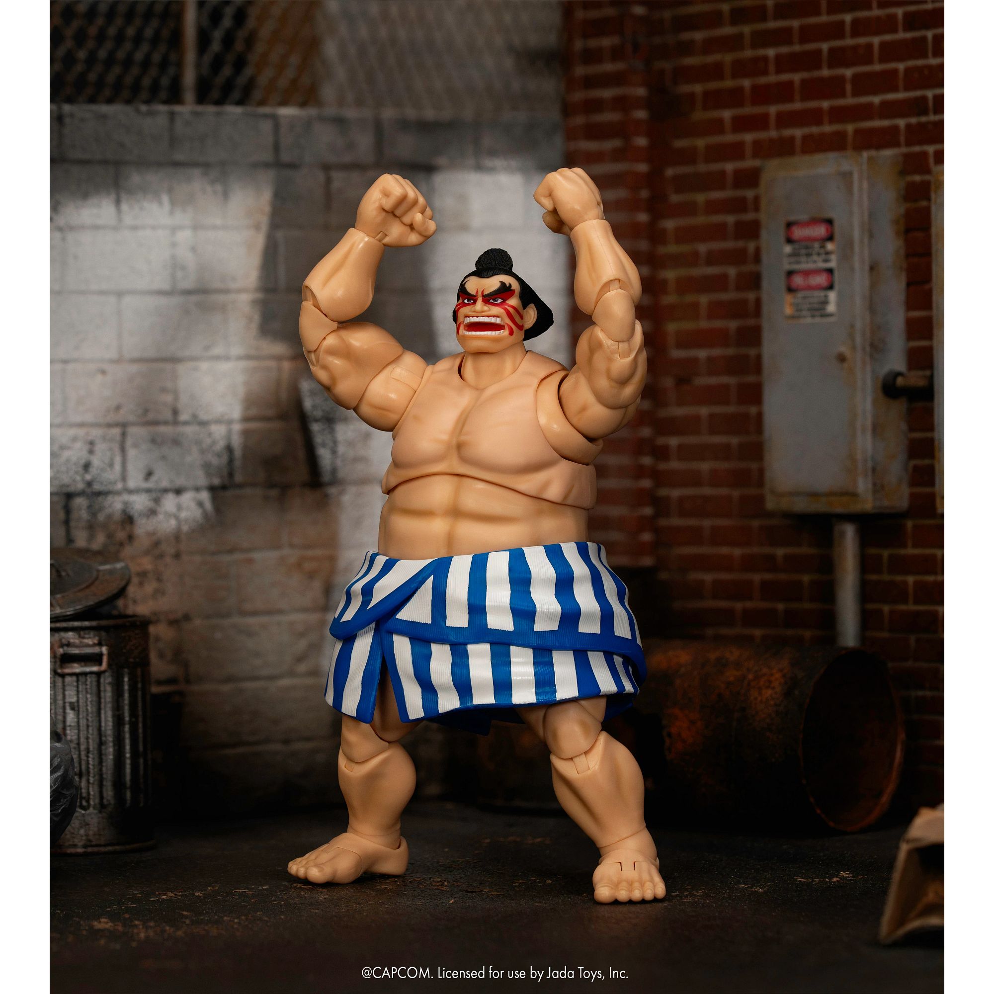 Jada Toys Street Fighter DLX E. Honda action figure 1/12