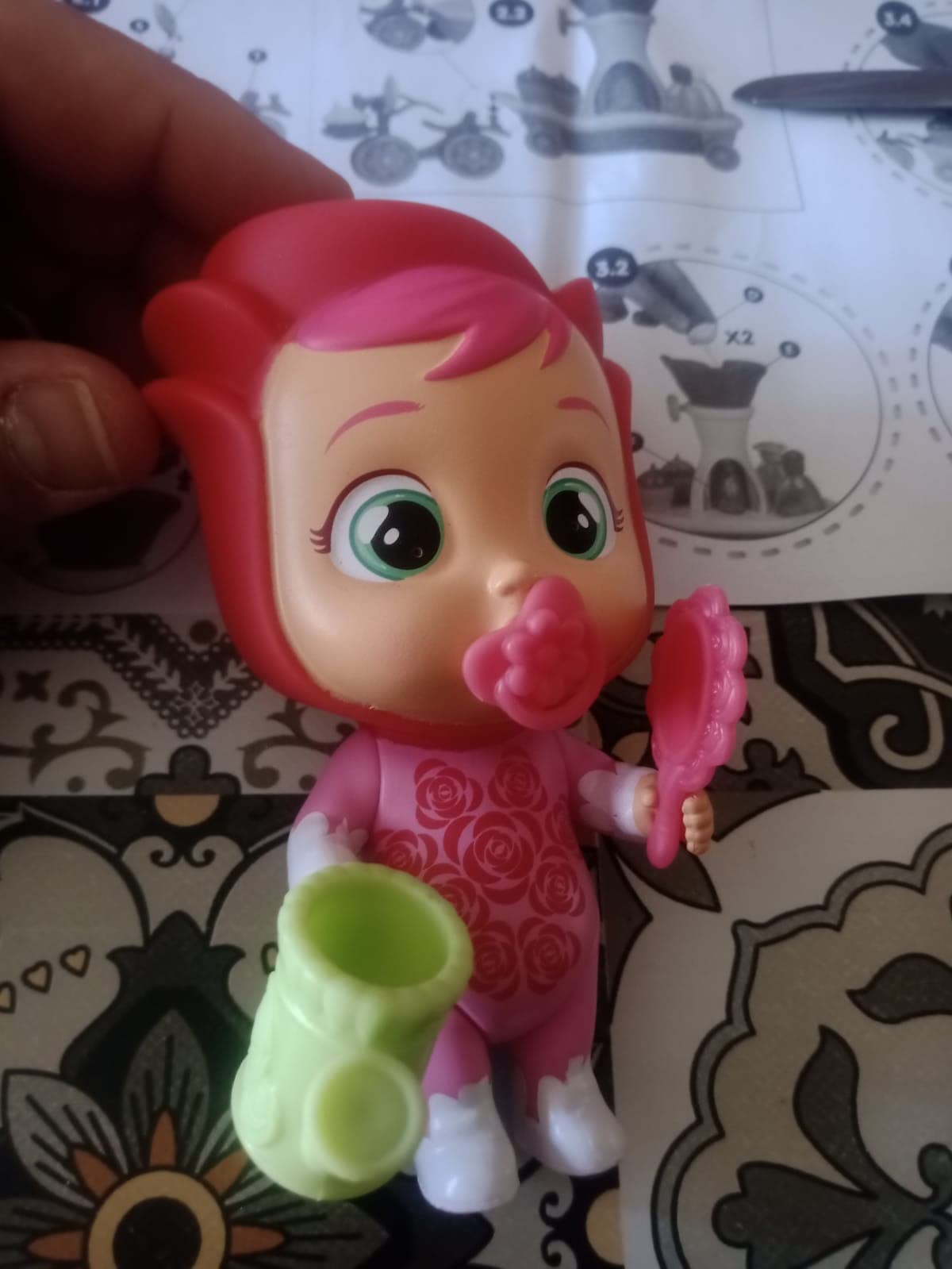 IMC Toys Cry Babies Magic Tears Rose bici profumi 17 accessori