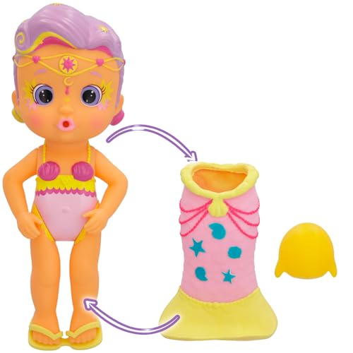 Bloopies Sirenetta Audrey bambola bagnetto coda cambia colore
