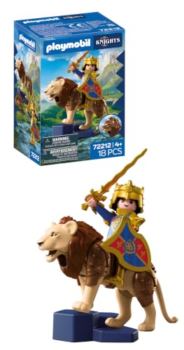 Playmobil Knights Leone Cavaliere Dorato set 72212 4+ anni