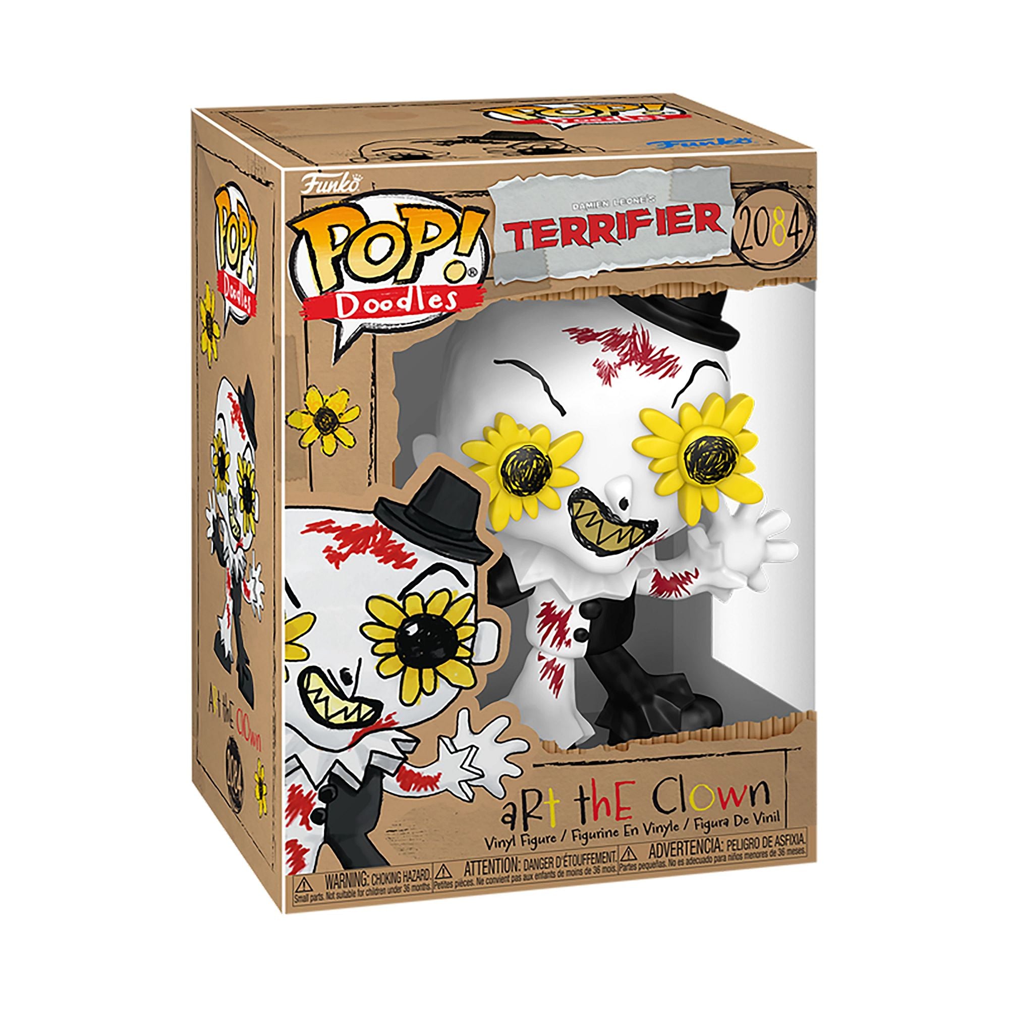Funko Pop Art The Clown Doodles figure horror