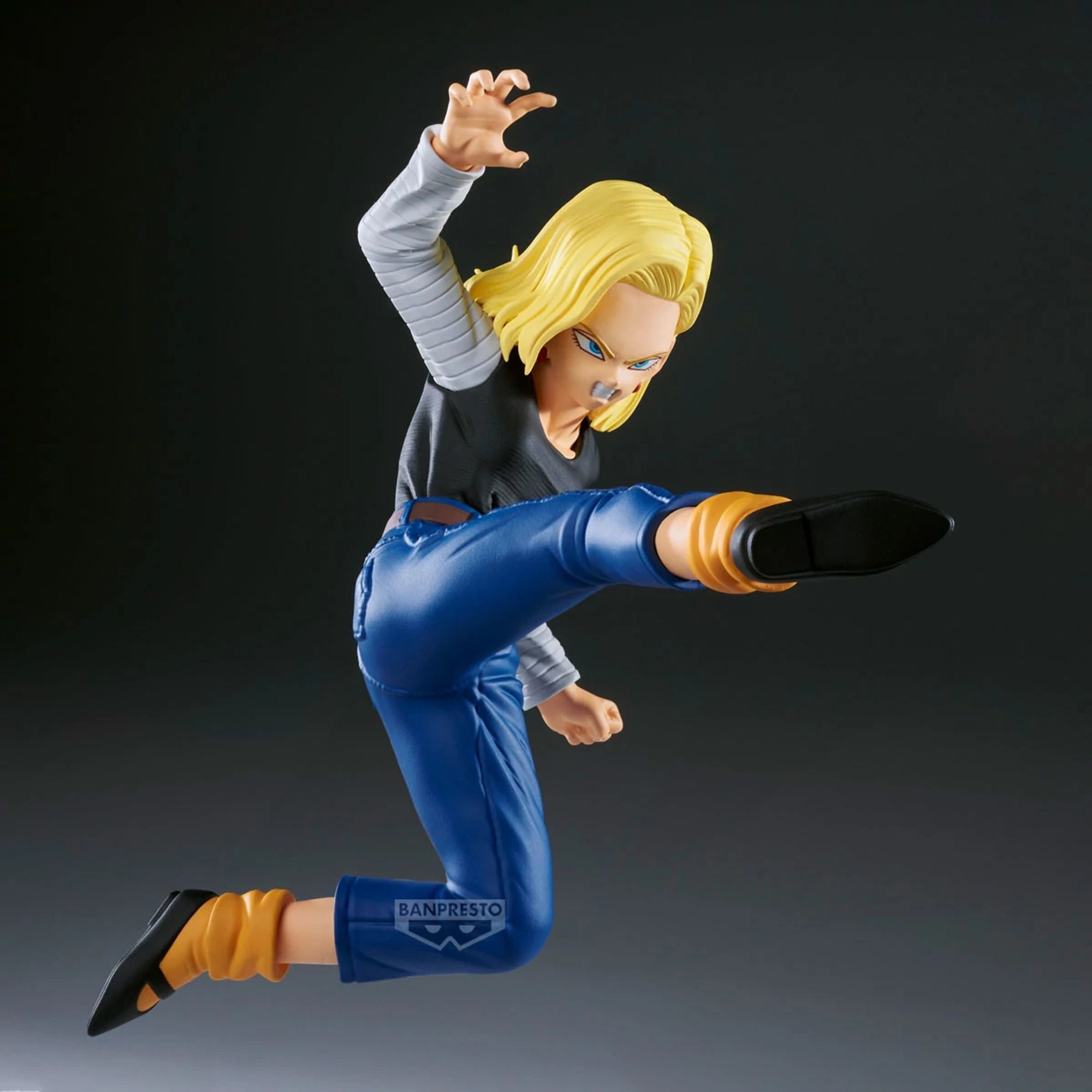 Banpresto Match Makers Androide 18 vs Mr Satan statua Dragon Ball
