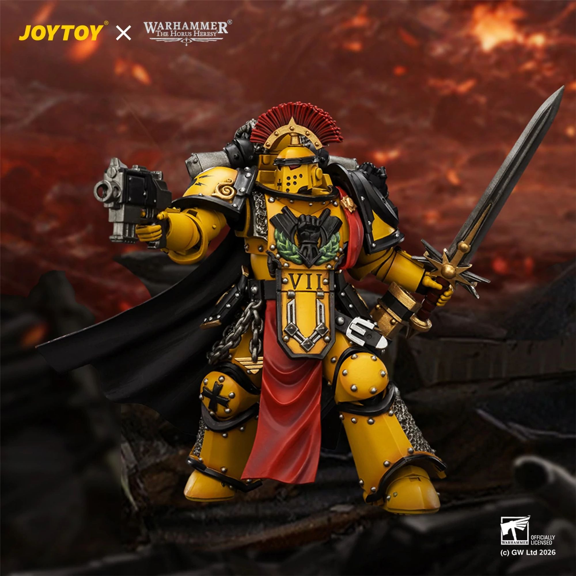 JoyToy Imperial Fists Praetor Mk III action figure 1/18