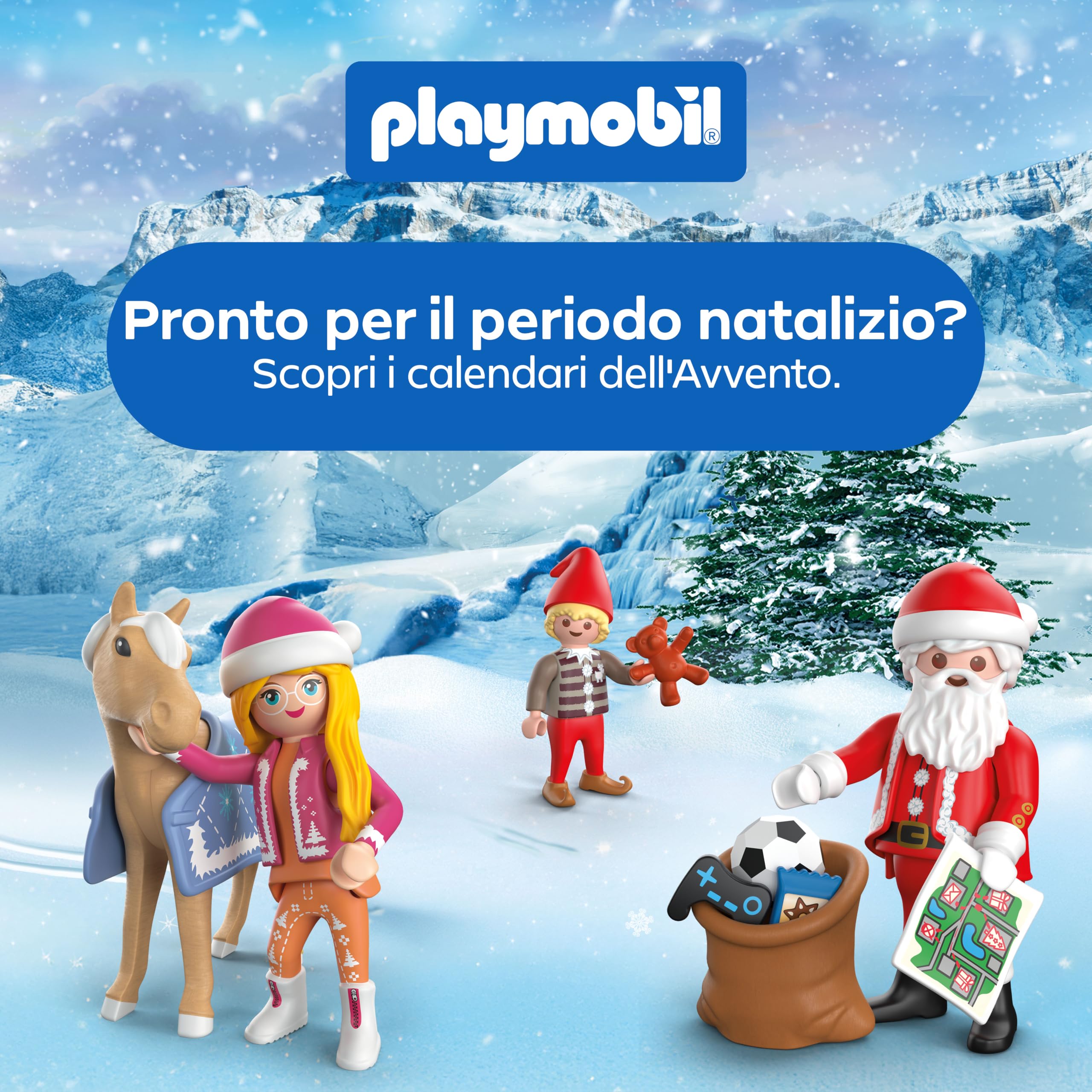 Playmobil Christmas 72226 calendario Avvento Polo Nord slitta