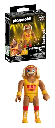 Playmobil WWE Hulk Hogan action figure 71958 con base