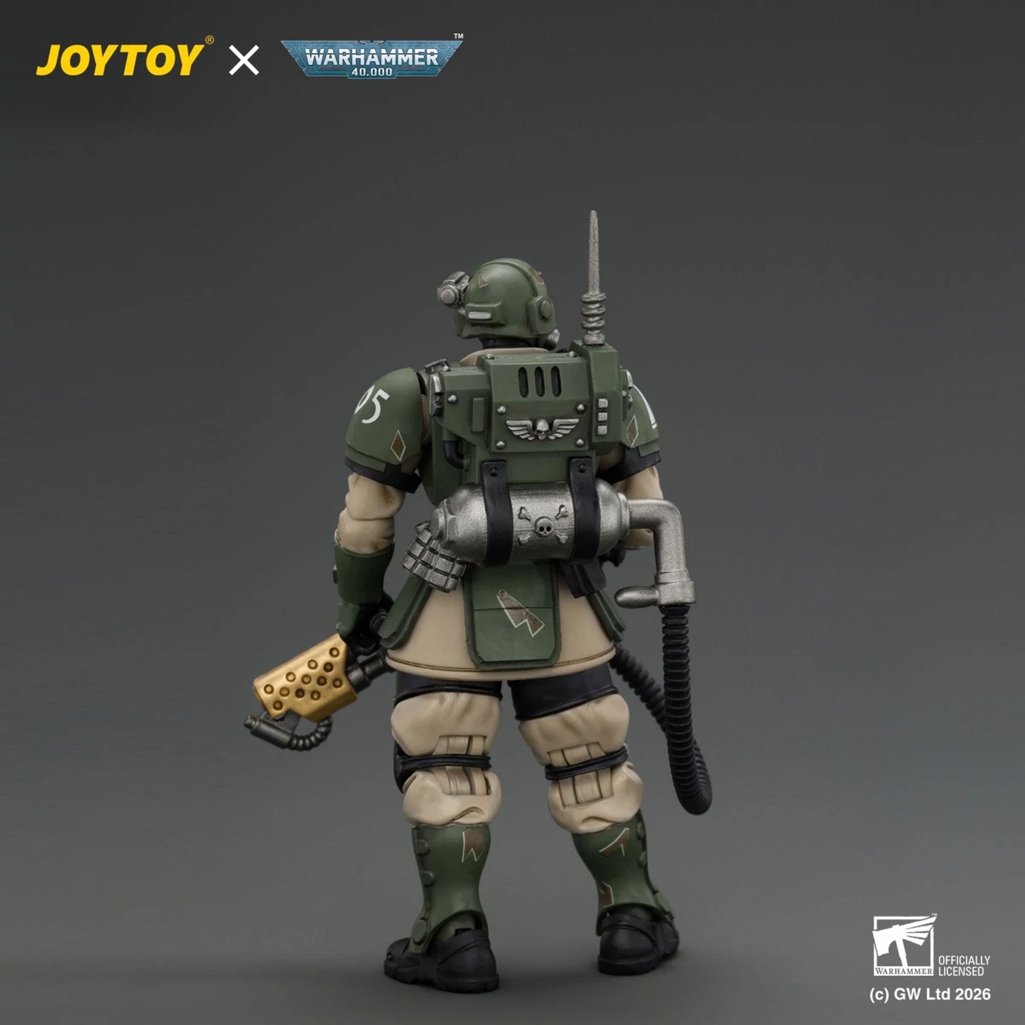 JoyToy Astra Militarum Kasrkin 2 action figure Flamer