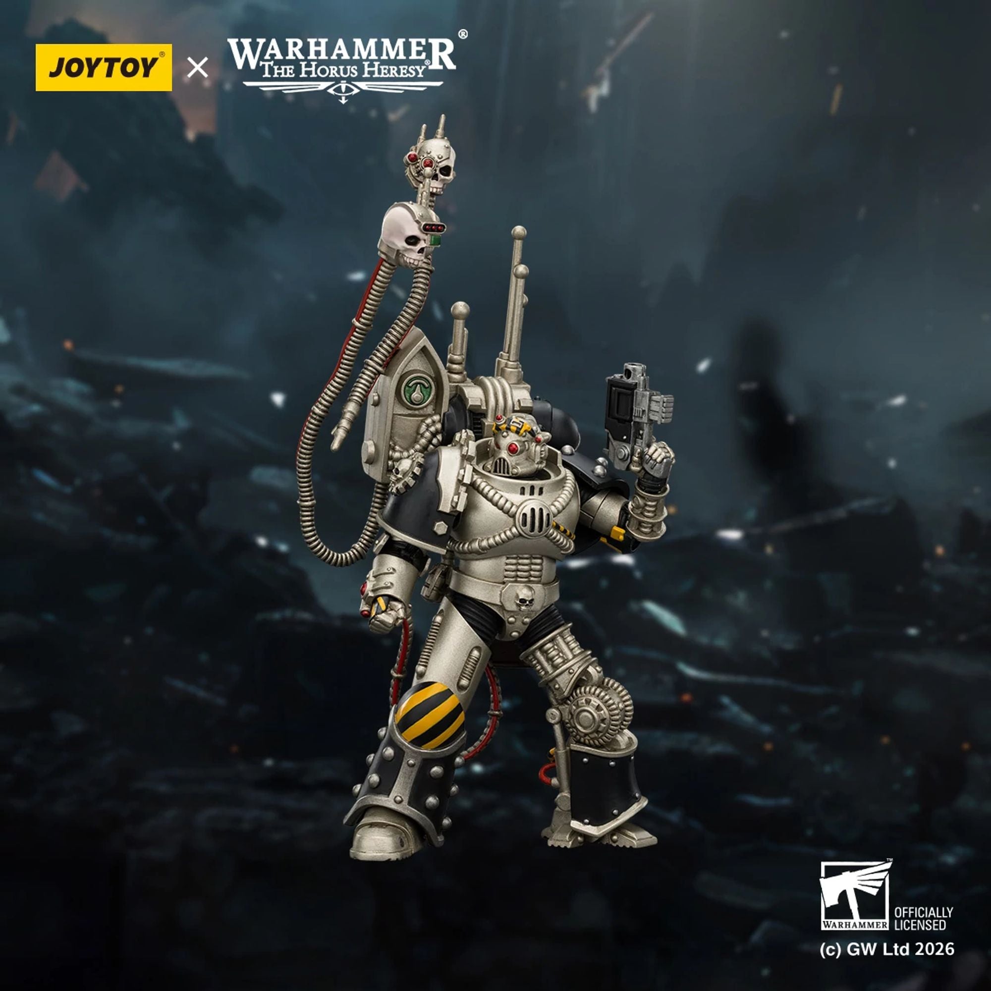 JoyToy Iron Warriors Praevian action figure con pistola bullone