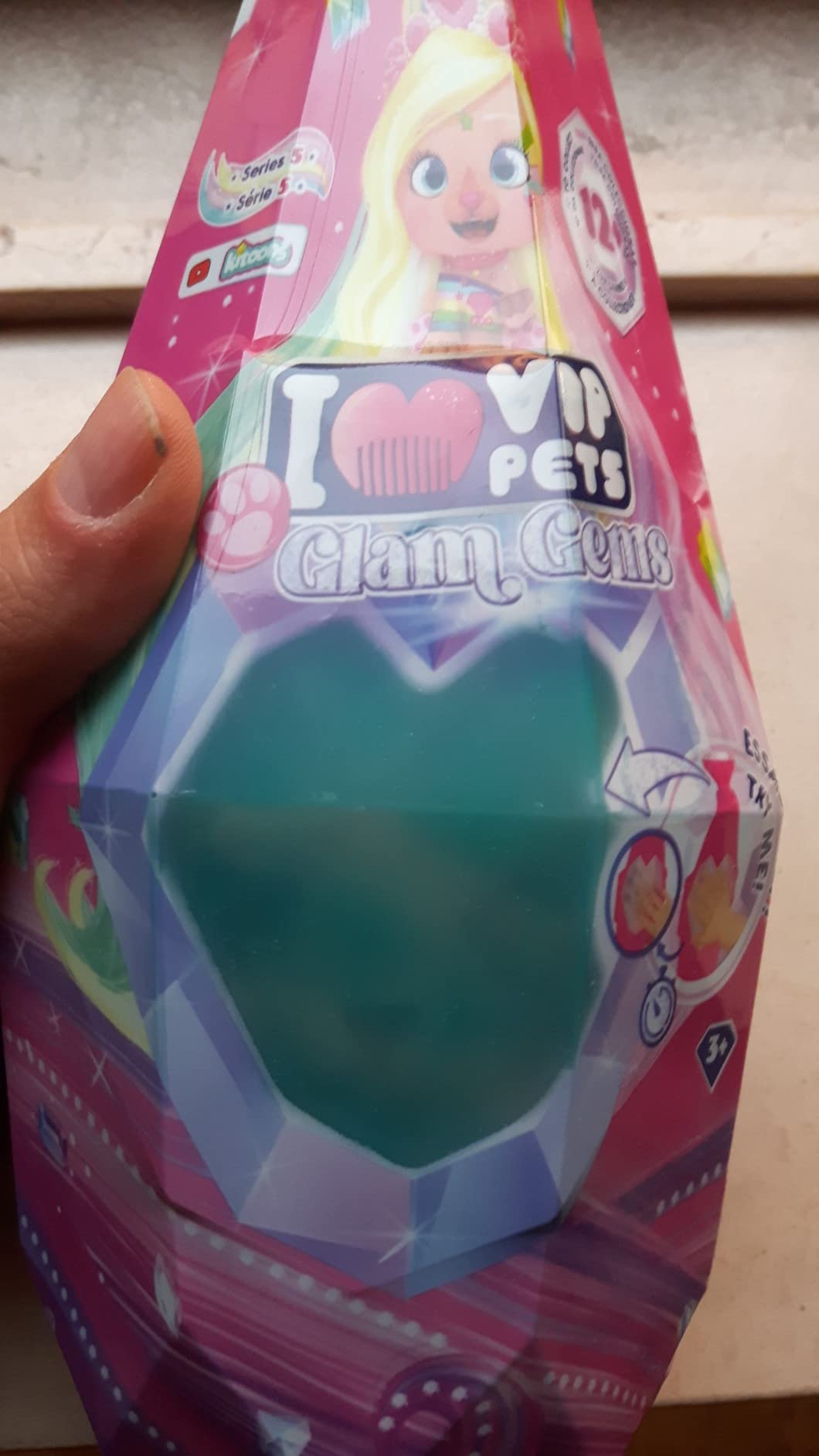 IMC Toys VIP Pets Glam Gems S5 bambola sorpresa capelli gioiello