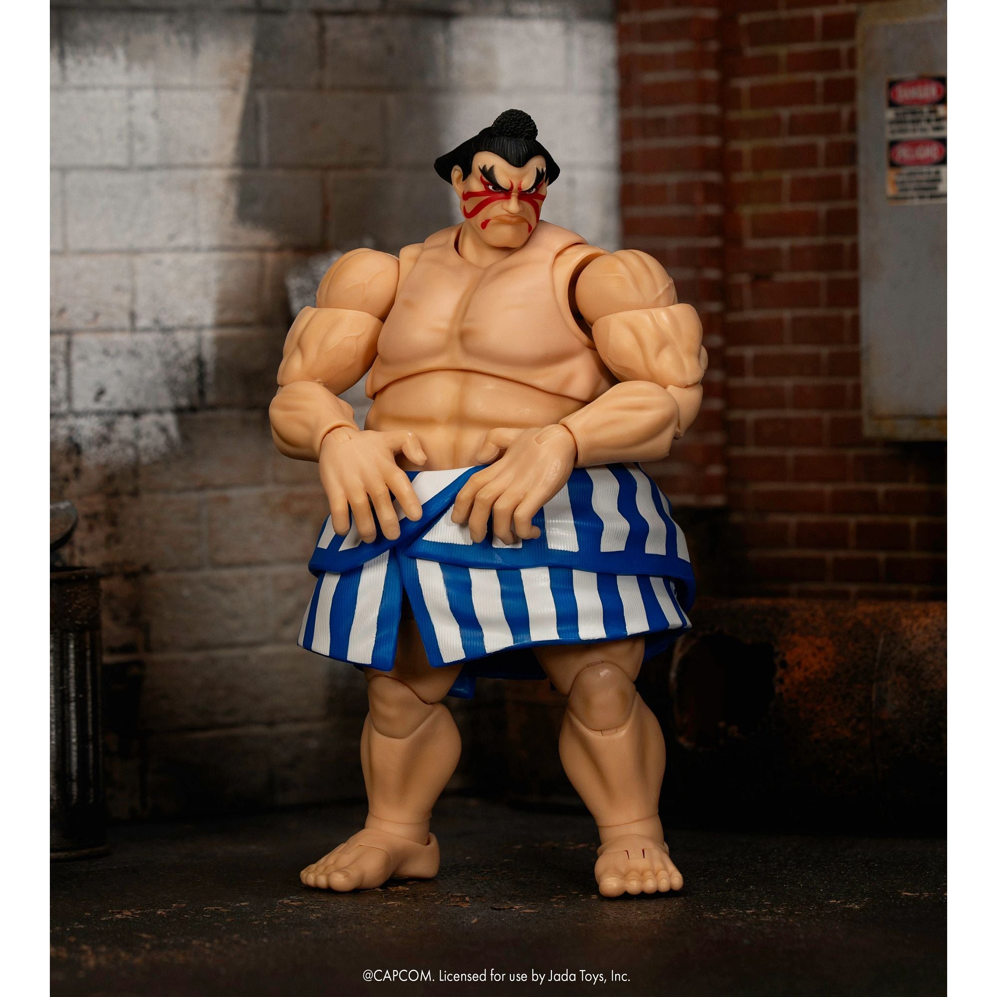 Jada Toys Street Fighter DLX E. Honda action figure 1/12