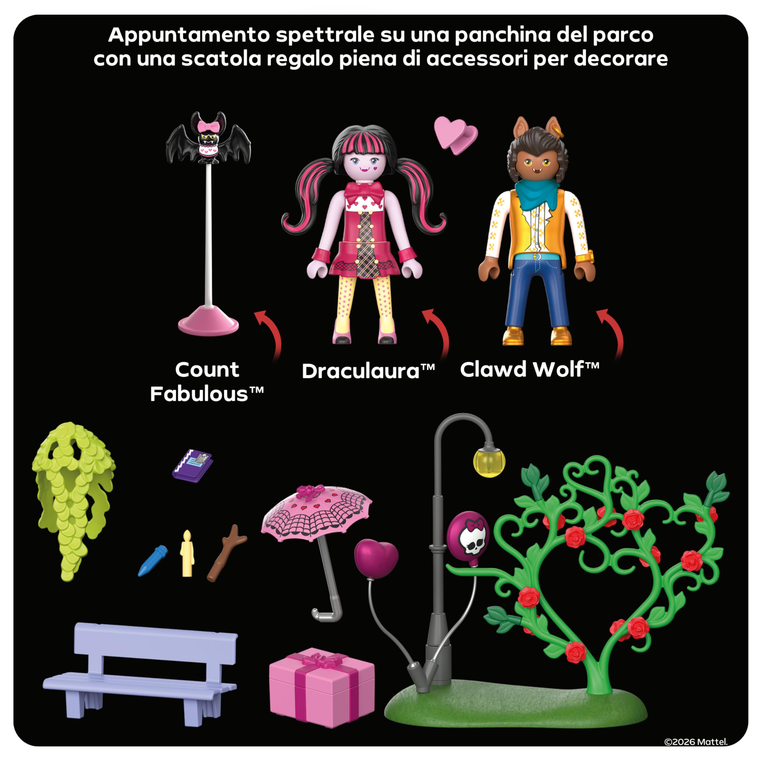 Playmobil Monster High 72043 Appuntamento San Valentino