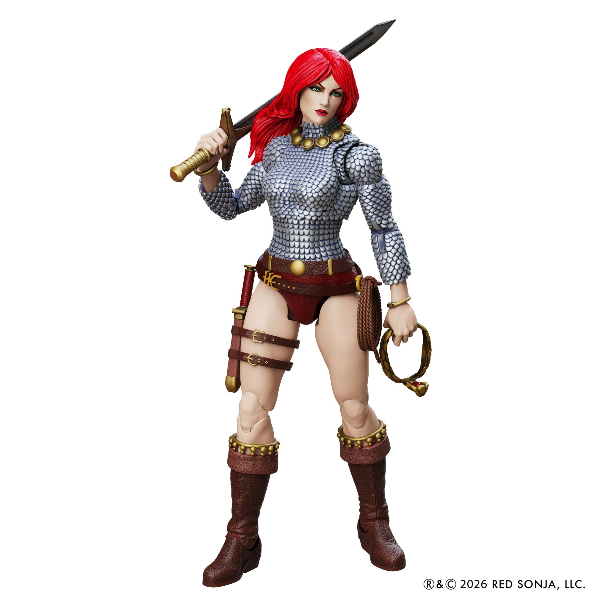 Boss Fight Studio Epic HACKS Immortal Red Sonja action figure 15 cm
