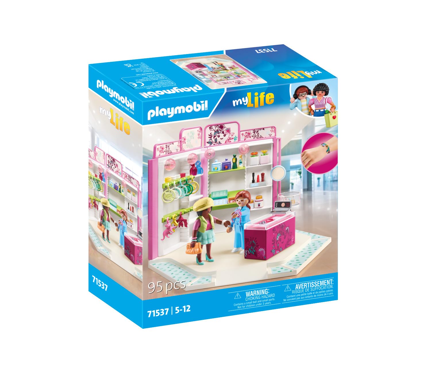 PLAYMOBIL myLife 71537 Negozio Accessori Playset 95 Pezzi