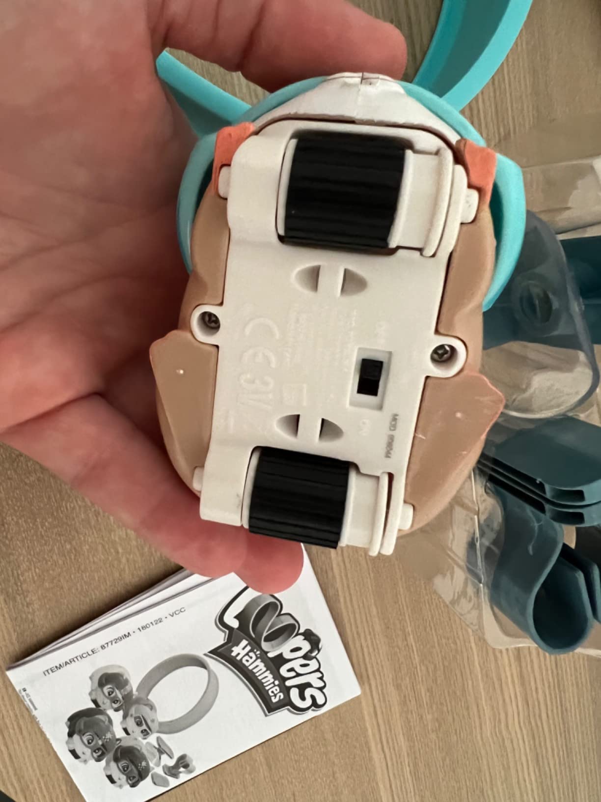 Loopers Hammies Brave criceto interattivo magnetico