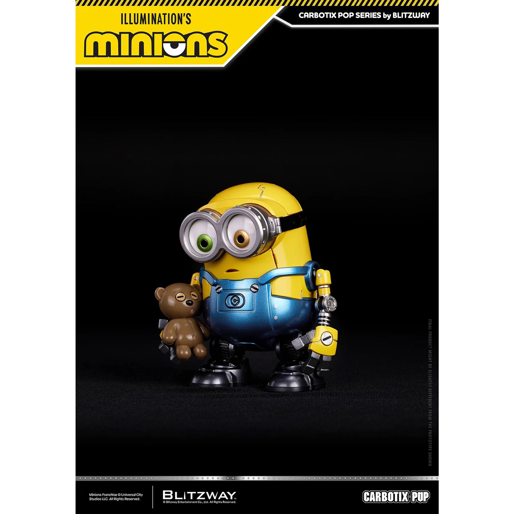 Blitzway Carbotix Pop Minion Bob action figure con banana