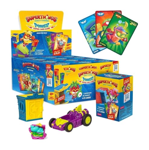 Superthings Power Card Game Hideout Pack 12 box carte