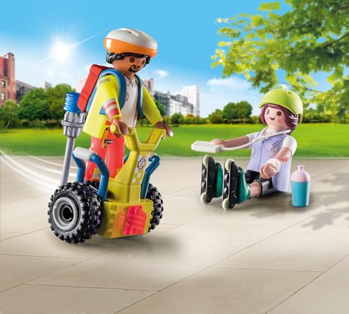 Playmobil City Action 71257 playset soccorso segway 4 anni