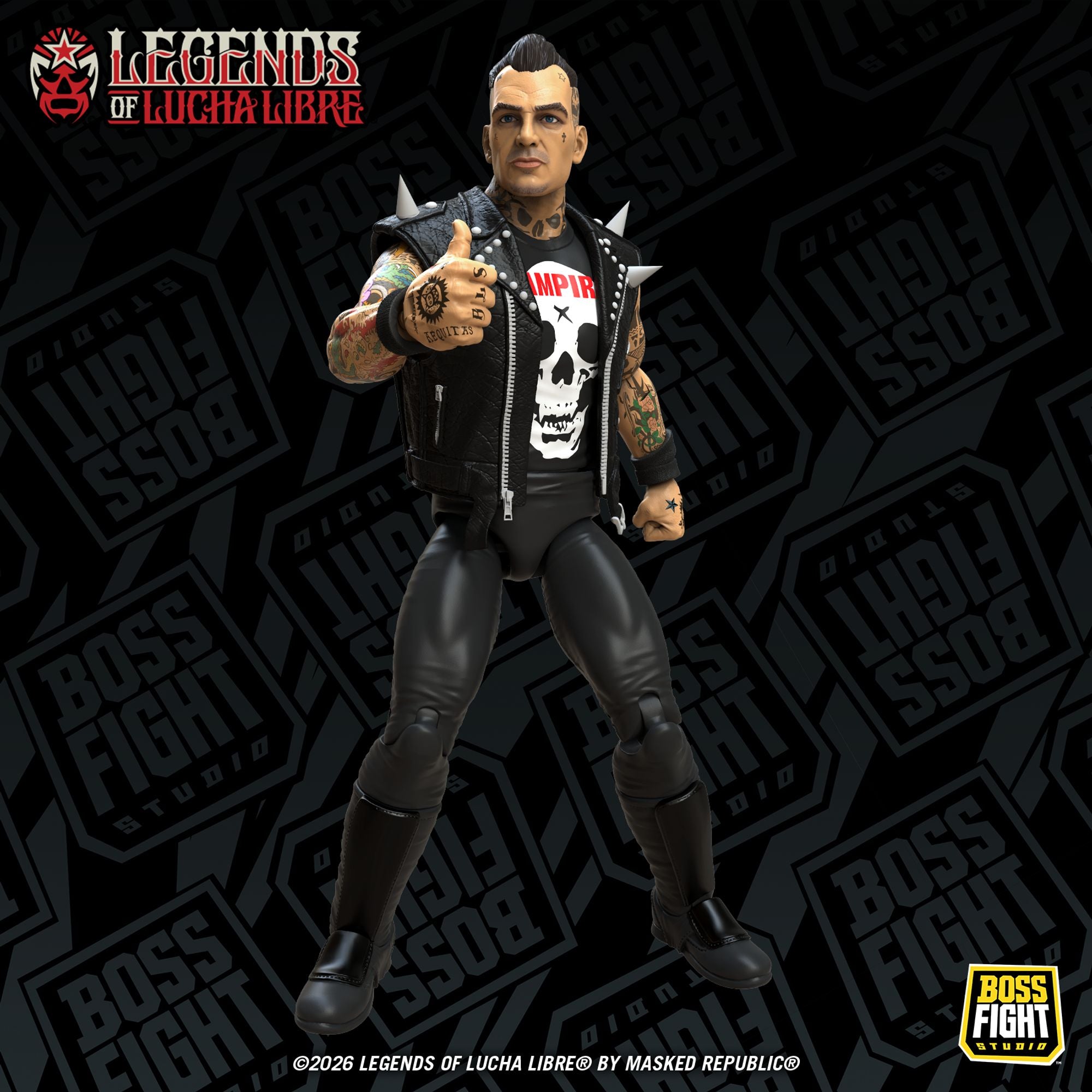Boss Fight Studio Vampiro Ressurrected action figure