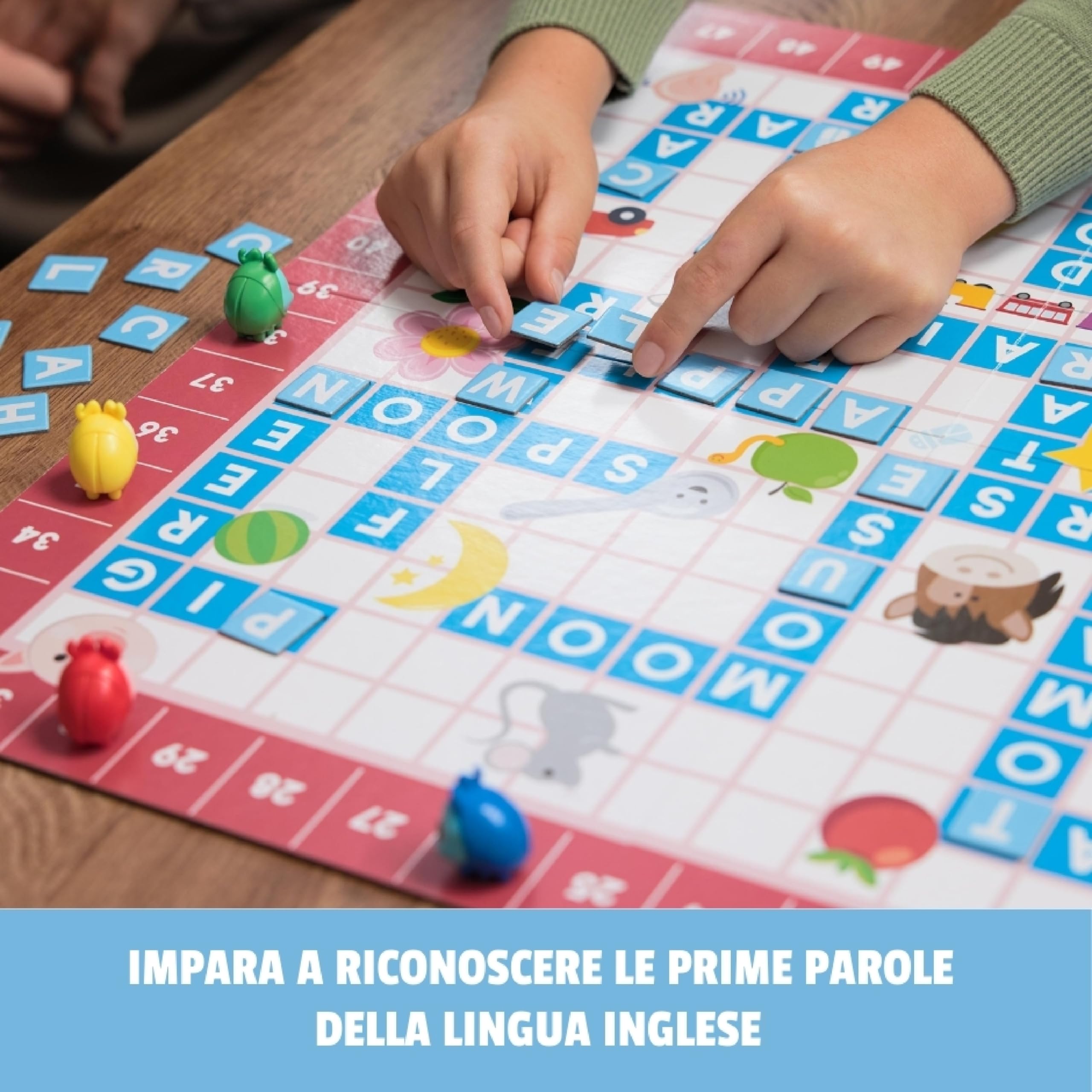 Spin Master Kids Games Il Mio Primo Scarabeo gioco italiano-inglese