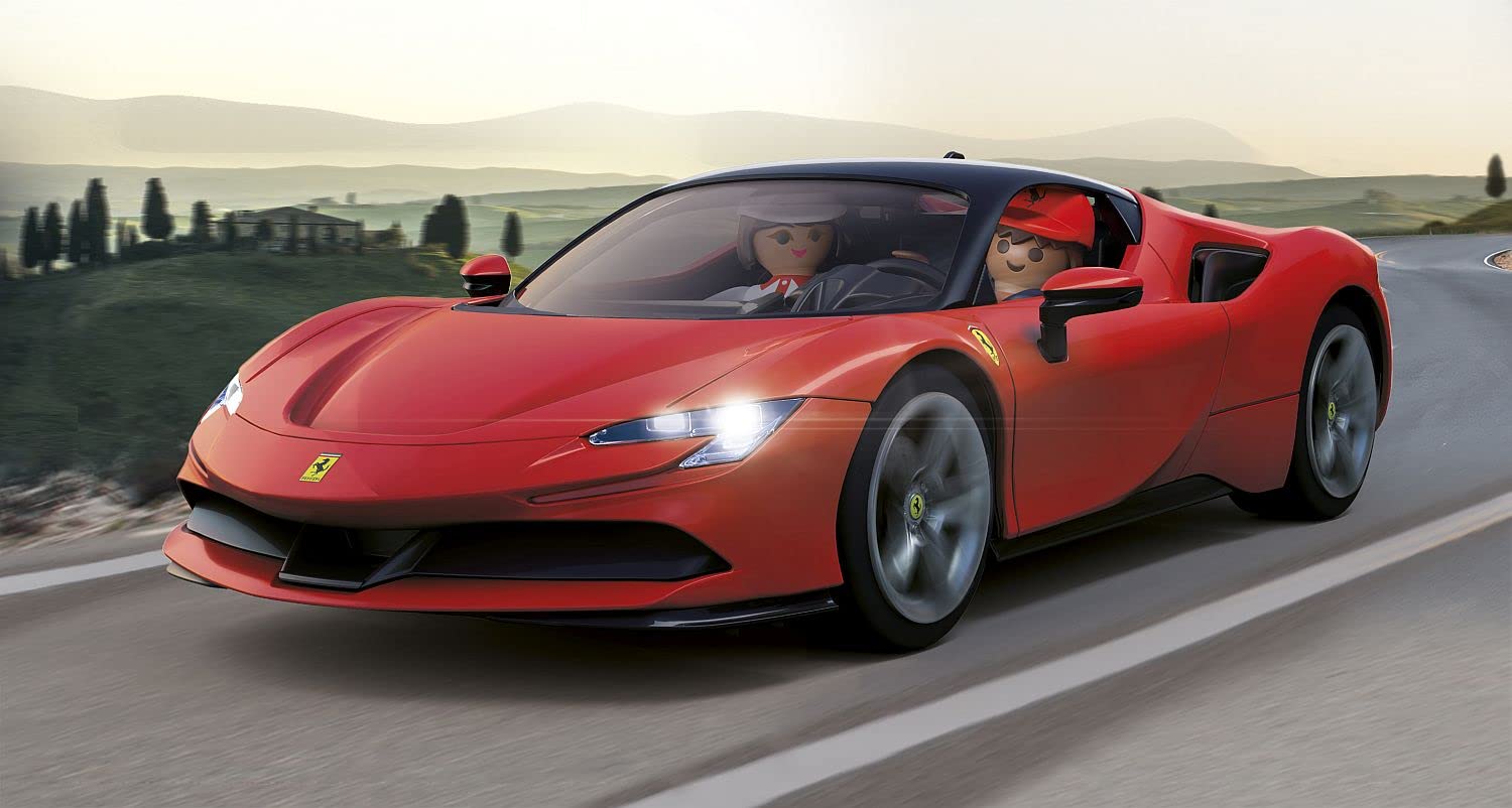 PLAYMOBIL 71020 Ferrari SF90 Stradale macchinina rossa 43 pezzi