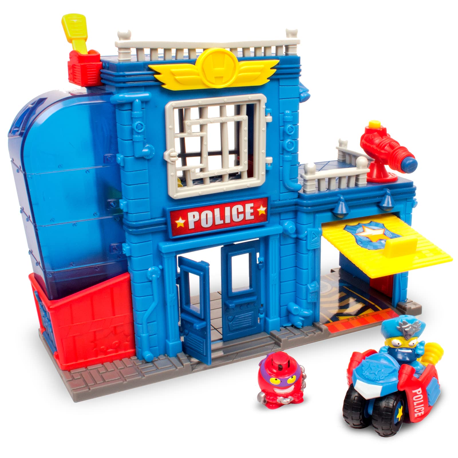SuperThings Police Station Stazione Polizia Playset con Veicolo