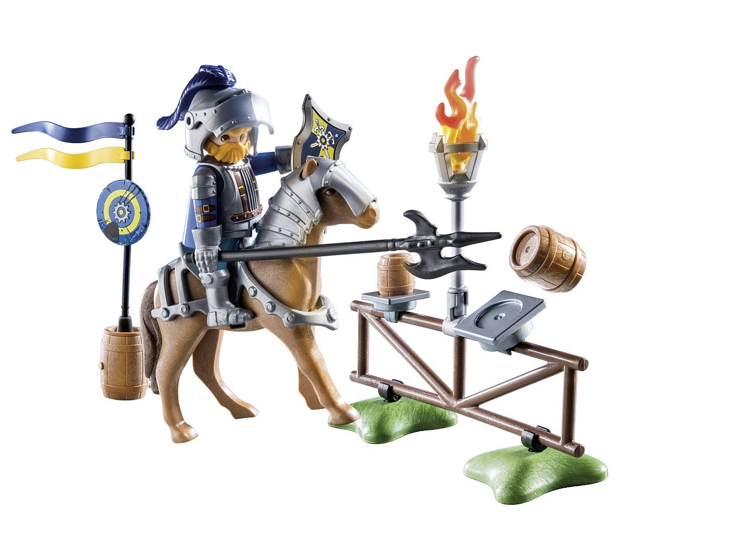 PLAYMOBIL Novelmore 71297 Giostra Medievale Giocattolo Cavaliere