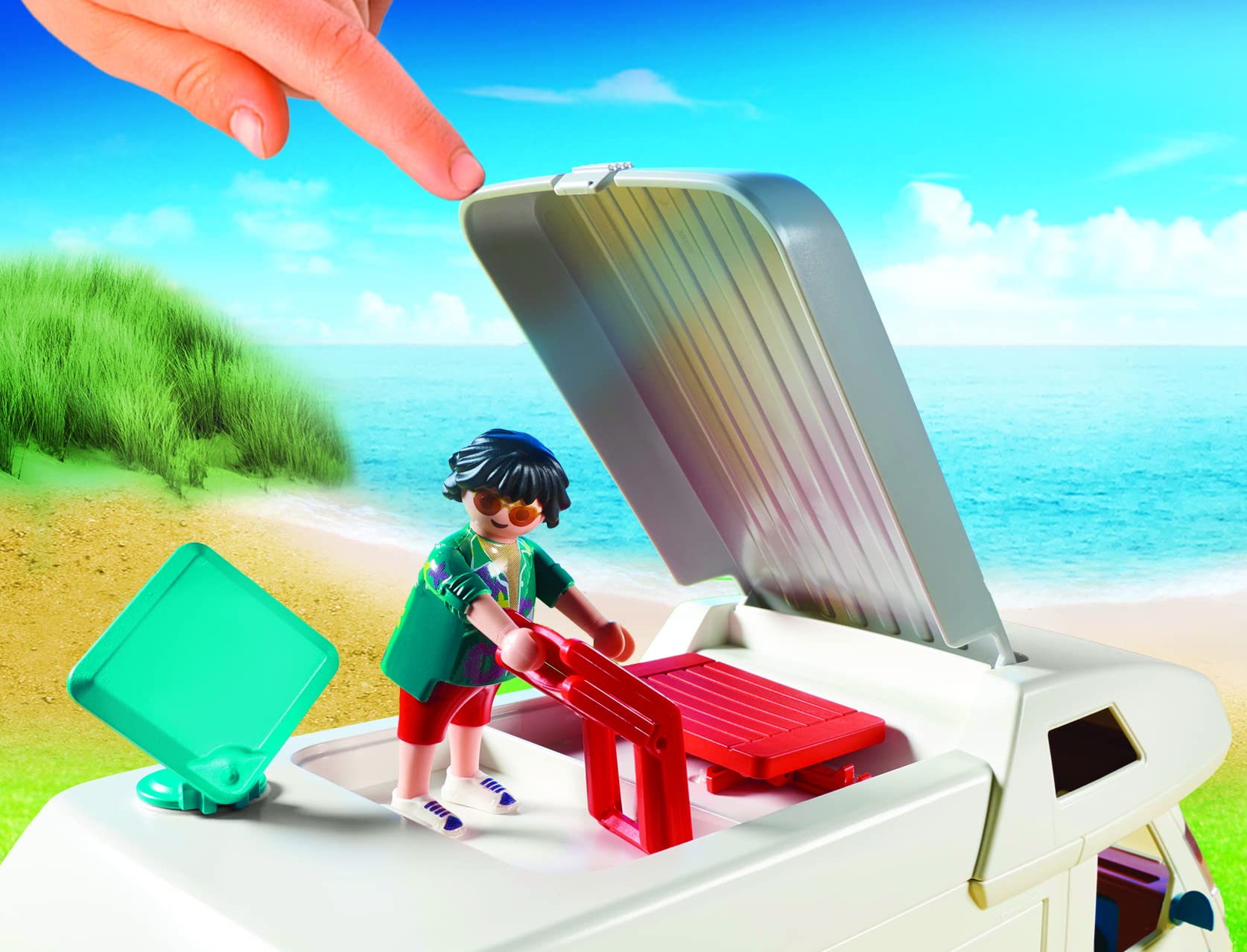 PLAYMOBIL My Life 70088 Camper con Famiglia in Vacanza 135 Pezzi