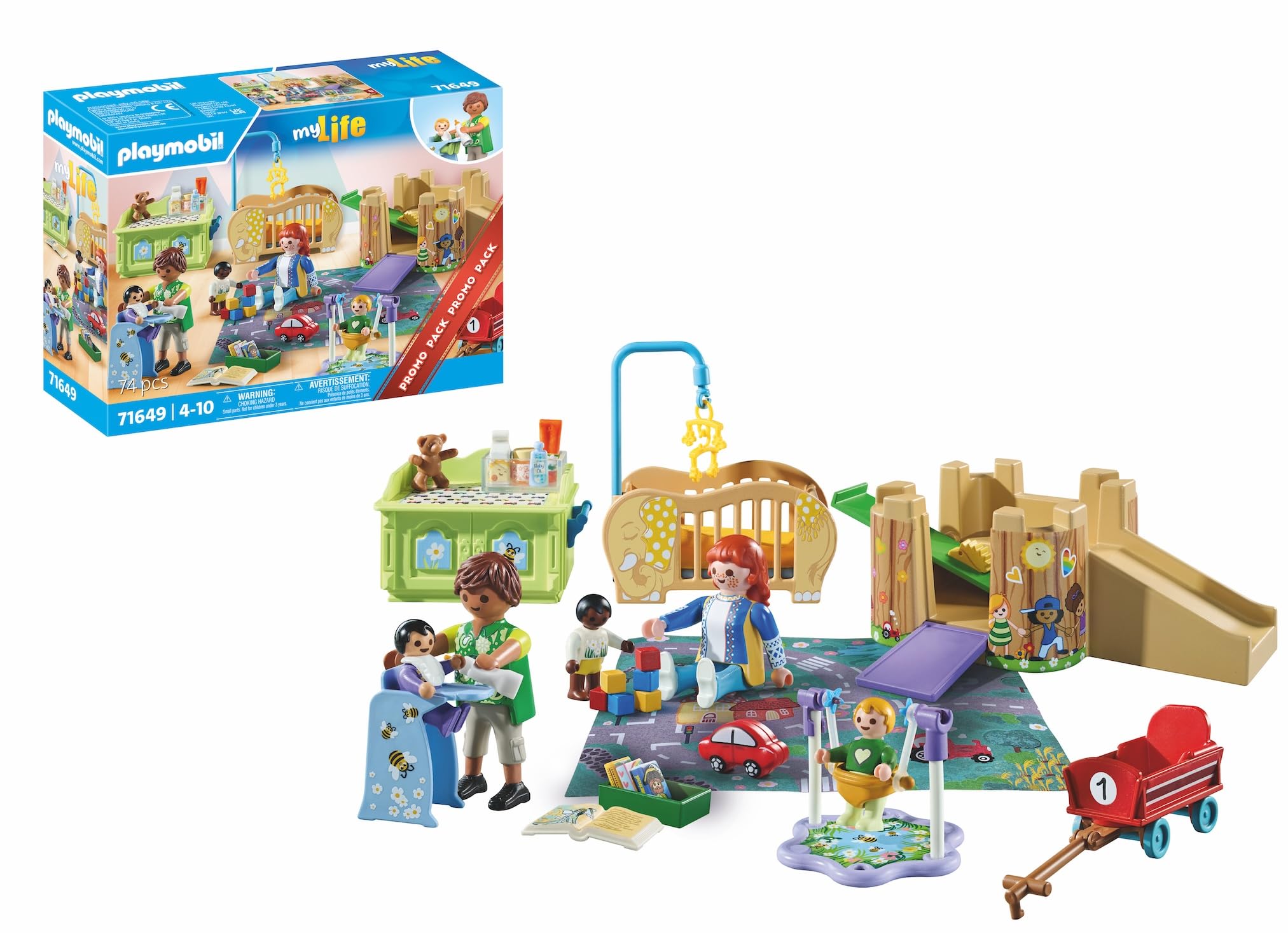 Playmobil My Life 71649 area giochi asilo 74 pezzi