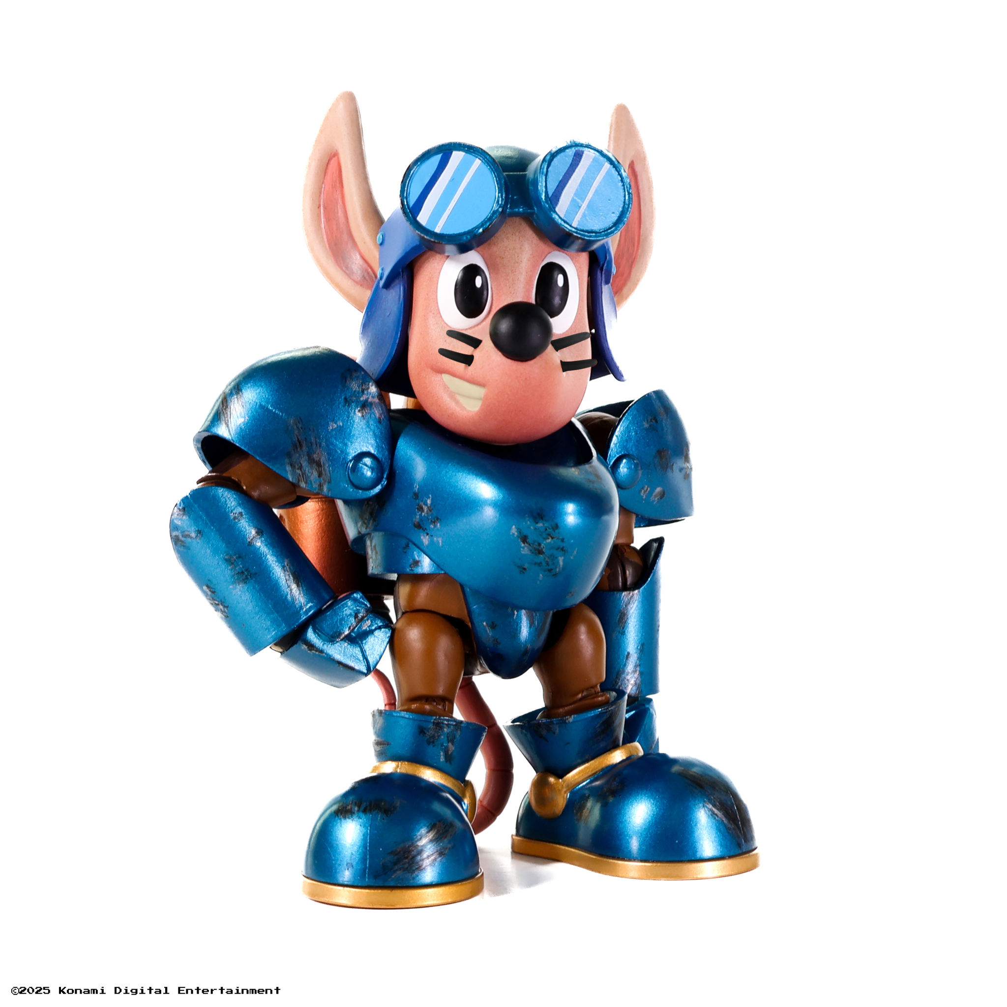 Premium DNA Rocket Knight Sparkster Battle Damage 1/12 Figure