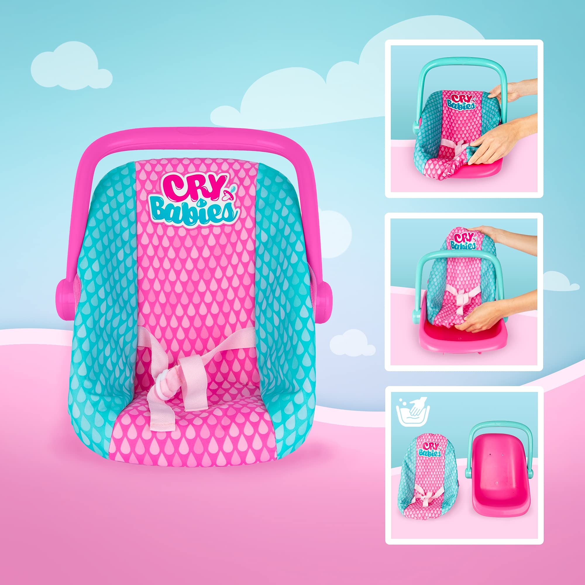 Cry Babies Magic Tears Seggiolino Viaggio Bambole 35 cm