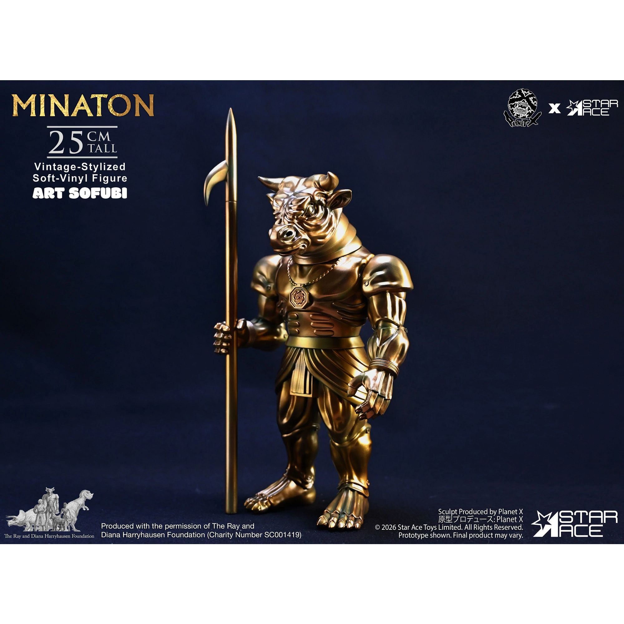 Star Ace Minaton Vintage vinile figura 25 cm Sinbad