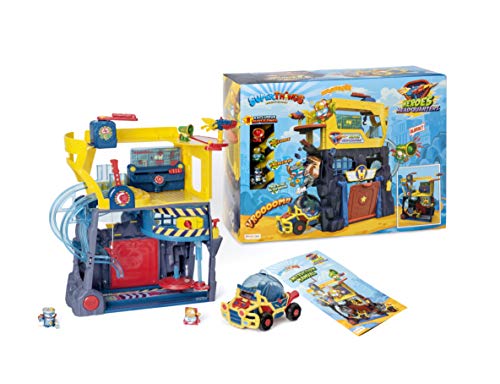 Superthings Heroes Headquarters quartier generale + veicolo