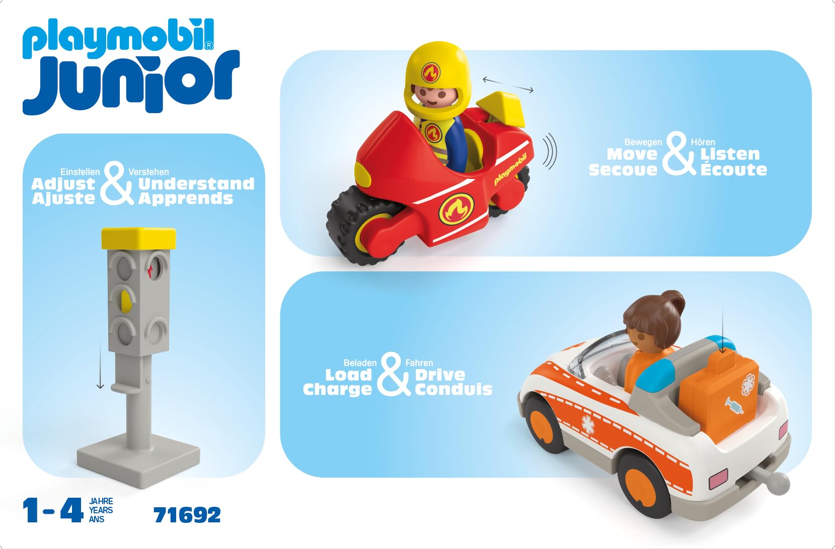 Playmobil Junior 71692 playset Eroi di tutti i giorni 8 pezzi