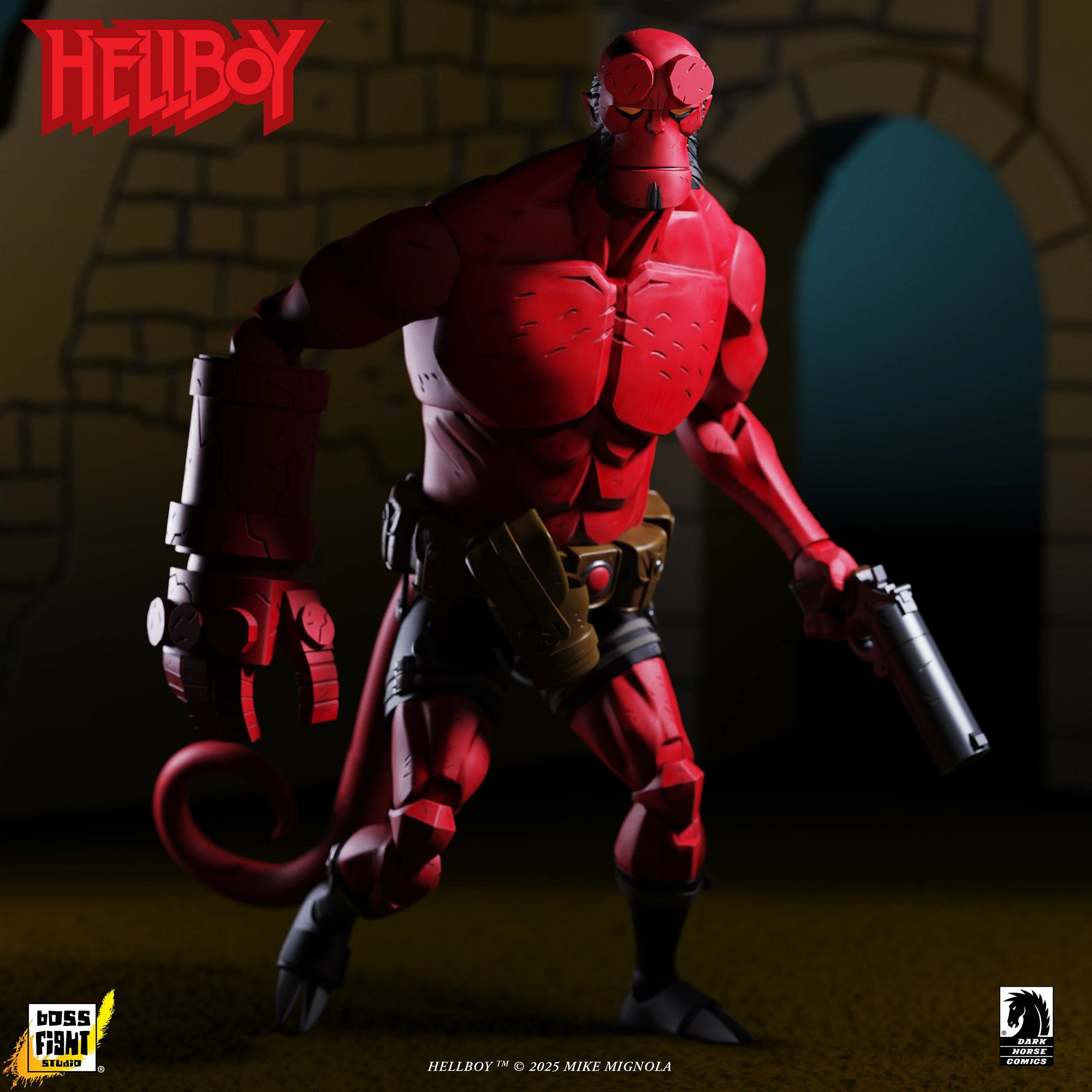Boss Fight Studio Hellboy Box Full of Evil 1/12 action figure horror