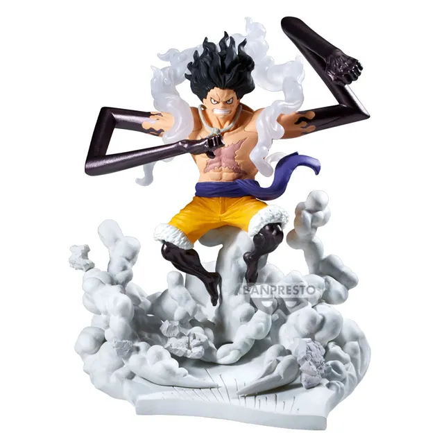 Banpresto One Piece Senkozekkei Luffy Gear 5 statua 19 cm