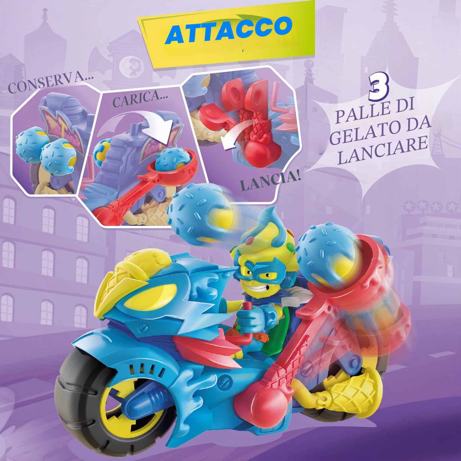 Superthings Guardians of Kazoom Turbo Ice Veicolo