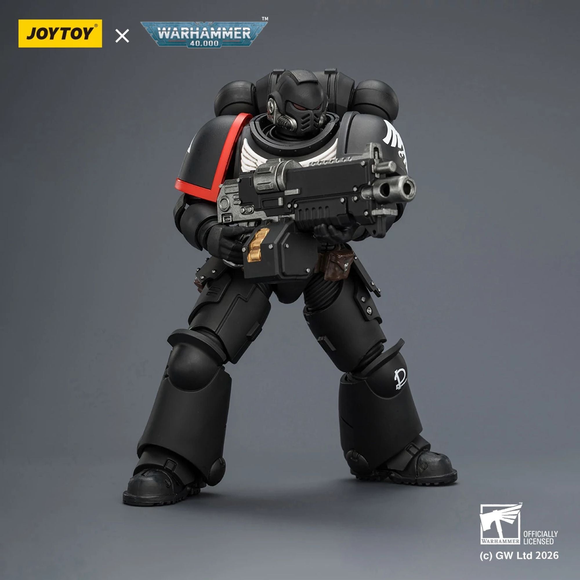 JoyToy Raven Guard Intercessor action figure con bolt rifle