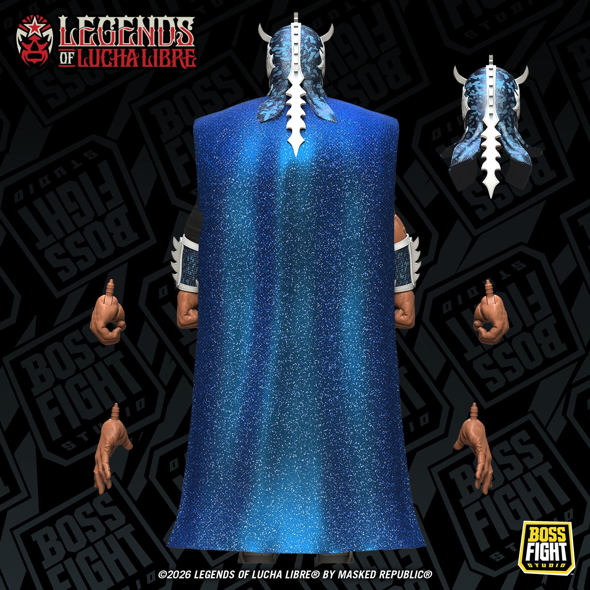 Boss Fight Studio Ultimo Dragon Holographic Deco action figure