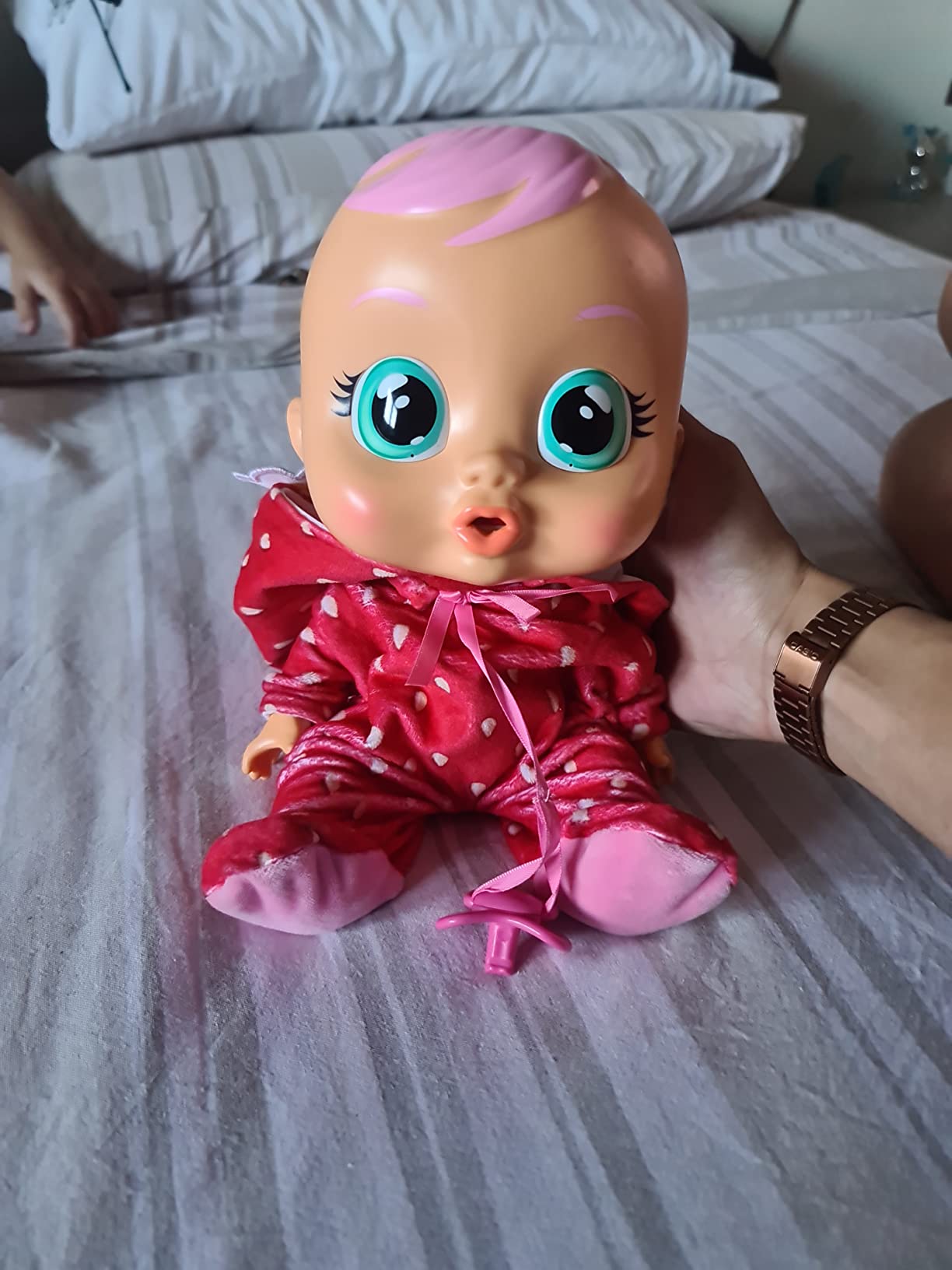 Cry Babies Tutti Frutti Ella Bambola Profumata Fragola Lacrime Vere