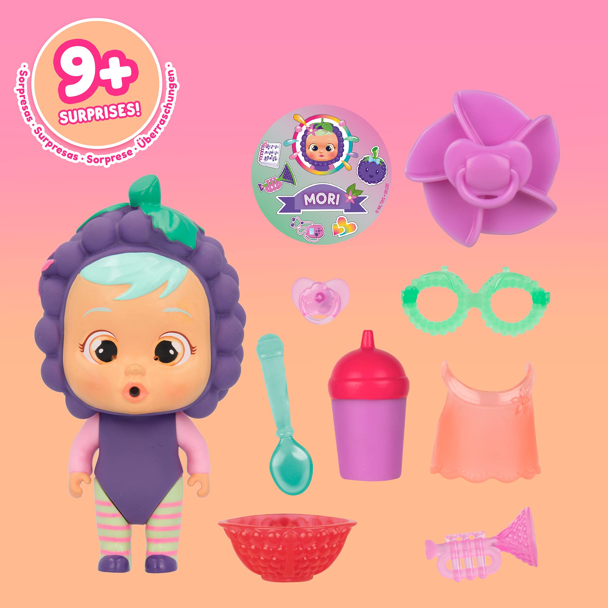 Cry Babies Tutti Frutti mini bambola casetta smoothie lacrime jelly